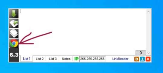 LinkReader інтерфейс