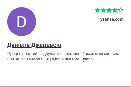Відгуки людей